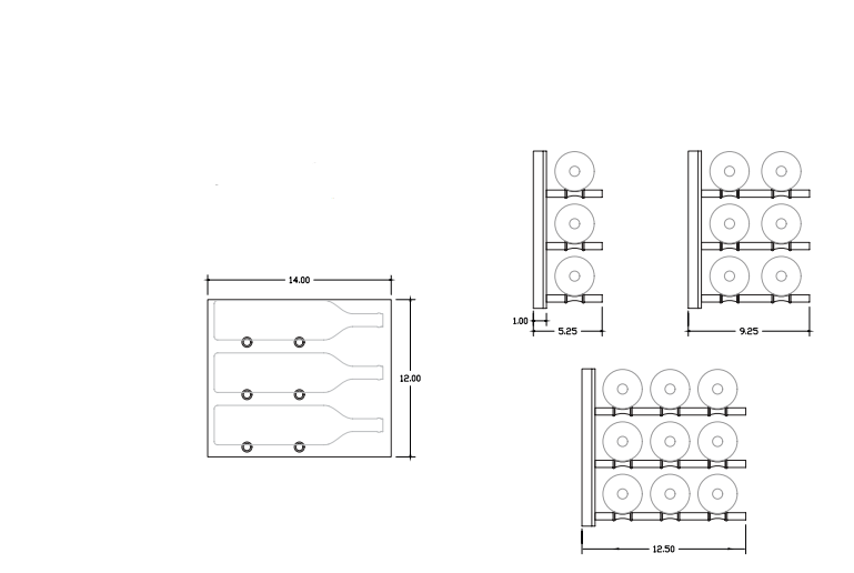 Modern Fusion Wine Walls for Stylish Wine Storage