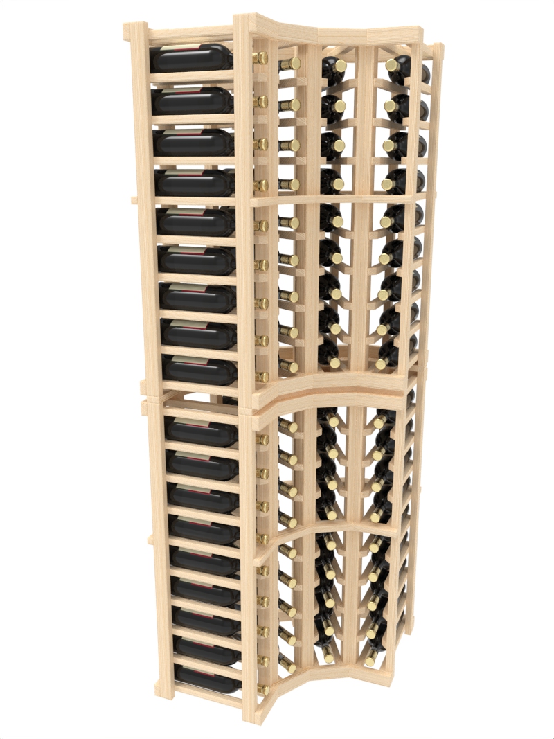 Curved Corner Wine Rack | Wine Rack Concepts