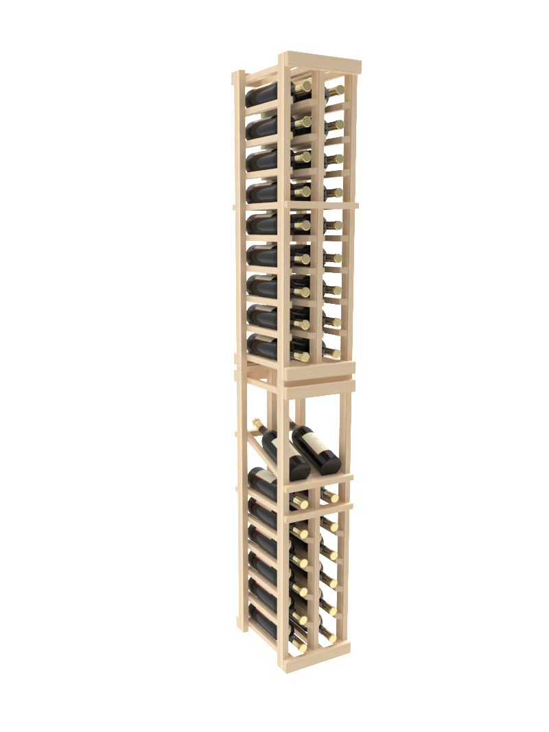 2 Column Individual Bottle Wine Rack High Reveal | Wine Rack Concepts